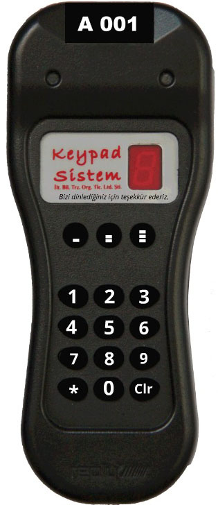 Radyo frekansı ile çalışan, şu anda Türkiye’de yaygın olarak kullanılan kablosuz oylama sistemidir. 1-10 seçenekli bir soruya cevap vermeyi destekler.