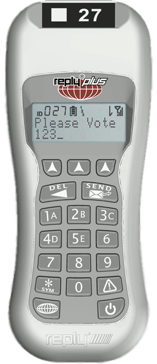 Radyo frekansı ile çalışan, şu anda Türkiye’de yaygın olarak kullanılan kablosuz oylama sistemidir. 1-10 seçenekli bir soruya cevap vermeyi destekler.